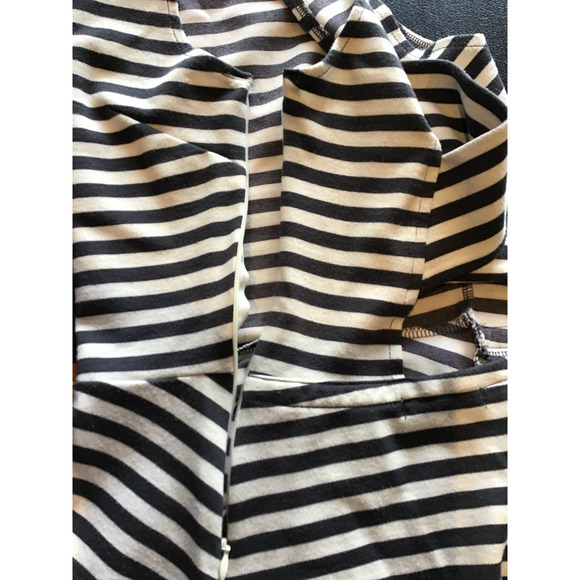 American Eagle Dress Womens 2 Blue Mini Striped Open Back Sleeveless Stretch - Picture 5 of 7